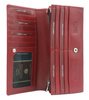 Portfel damski skórzany PTN 1680133-TVT Red