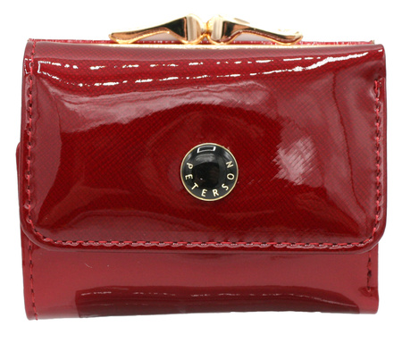 Portfel damski skórzany PTN PH32-1-SAF Red