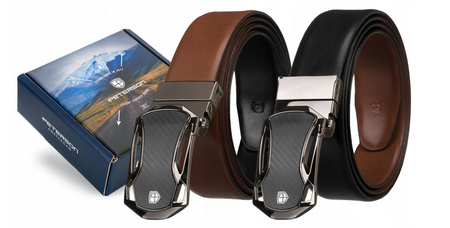 PETERSON PTN BAT-CA4 leather belt