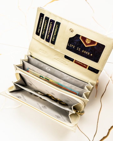 Portfel skóra + PU PTN PX20-PF1 Rose