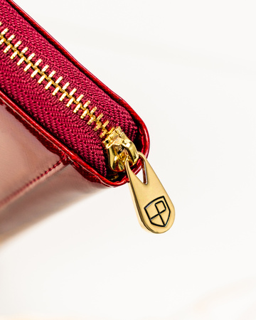 Portfel damski skórzany PTN PH25-1-SAF RED