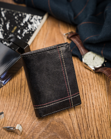 Portfel skórzany ALWAYS WILD N20191-VTK-D Black