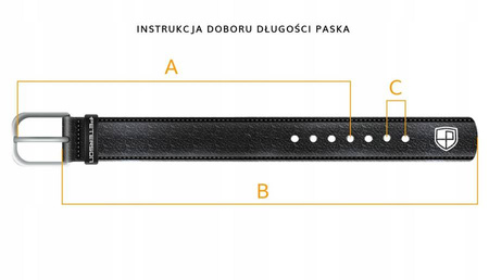 PETERSON PTN SSK-7 leather belt