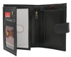 Leather wallet PTN 324Z-CA-6624 BLACK