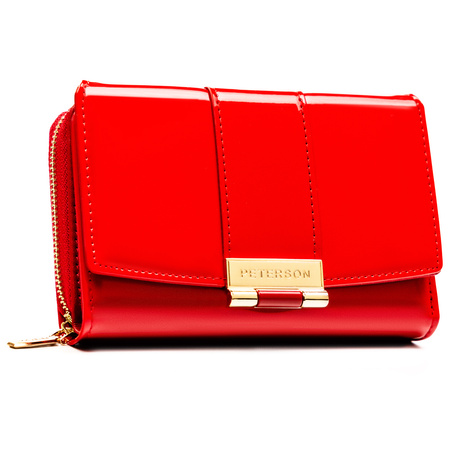 Portfel damski eko PTN 0015-LAK Red
