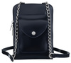 Leather bag 4822-SB Navy