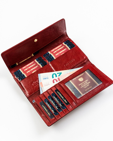 Portfel skórzany RFID PETERSON PTN BS-415