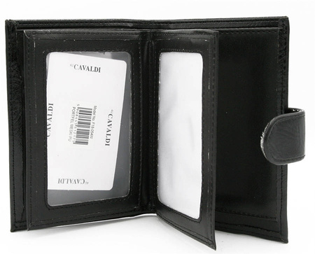 Leatherette men's wallet CAVALDI F18-054W BUNDLE 10 PCS
