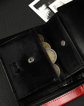 RFID leather wallet RONALDO D1072-VT