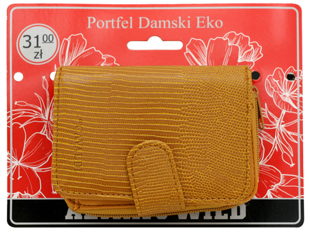 Portfel damski PU A-030B-BL Camel