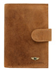 Leather wallet PTN 324Z 2-1-5 COGNAC