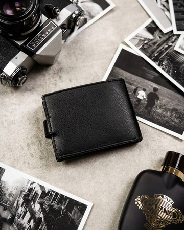 A two-piece gift set: Leatherette wallet & key ring by ROVICKY R-SET-M-N003L