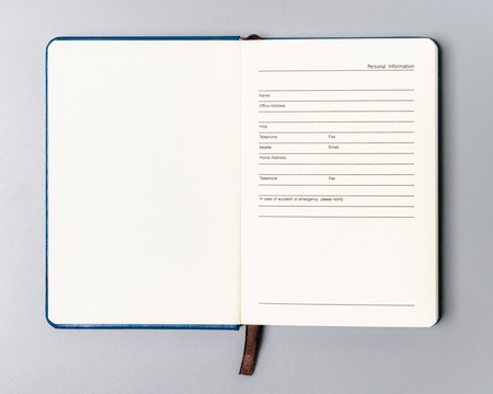 Notes Peterson PTN NOT-6-LN-54 Navy