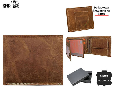 Men's leather wallet N992-P-CHM-NL