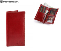 Portfel damski skórzany PTN 359-2-3-1 Red