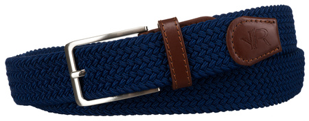 Pasek Parciany R-PAR-PU-115 Navy-Brown