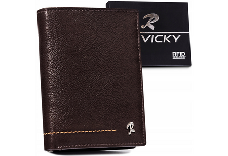Vertical men’s wallet RFID ROVICKY N4-CMC