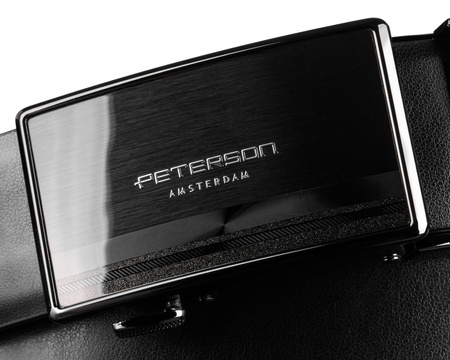 Pasek męski skórzany PTN A021-AB Black