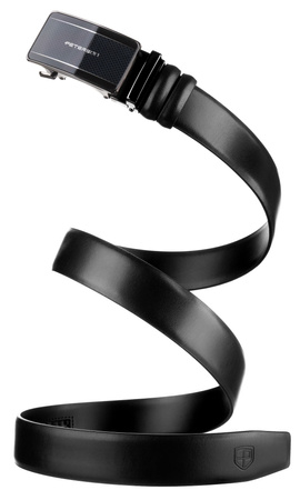 Pasek męski skórzany PTN A018-AB Black