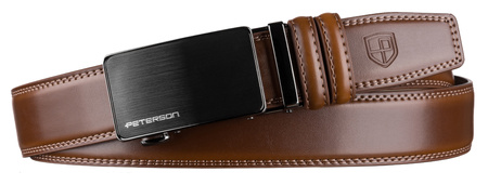Pasek męski skórzany PTN A019-AS Brown