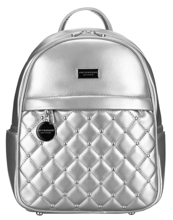 Plecak damski PU PTN SPY-1-PIL Silver