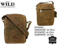 Leather bag 250586-MH TAN