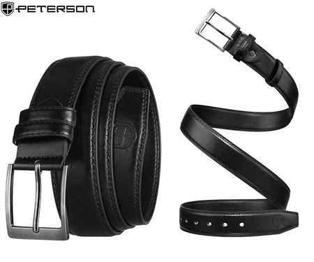 Pasek męski PU PTN STU-02 Black