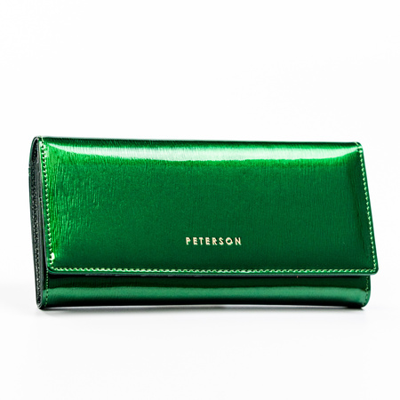 Portfel damski skórzany PTN 72401-SH Green