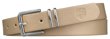 Pasek damski wąski PTN STU-20S1 Beige