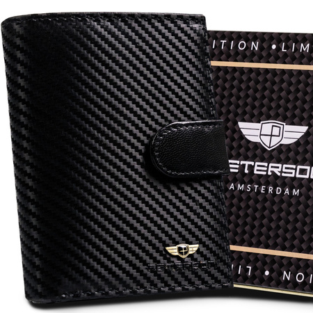 PTN leather wallet 339Z-CA-6679 BLA