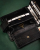 ROVICKY 22321L-RVT Black RFID leather wallet