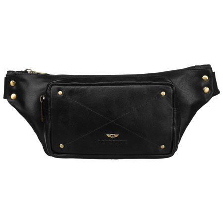 Saszetka skórzana PTN 2-NGN Black