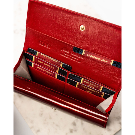 Portfel damski skórzany PTN BC-421028 Red