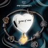 Charms ze srebra you & me PETERSON CHP-011