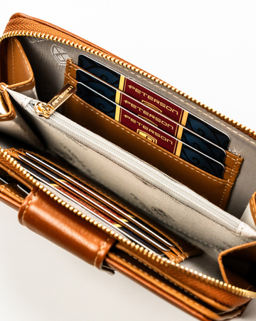 Portfel damski PU PTN 008-HF Camel