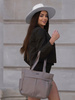 A modern women's handbag PTN CTY-14 Beige