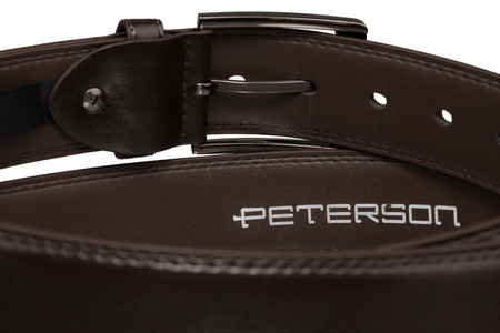 Pasek męski PU PTN STU-01 Brown