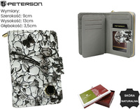 Portfel damski skóra+PU PTN PH31-LFL Black