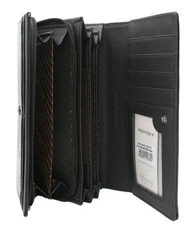 ROVICKY RPX-20-ML leather+PU RFID wallet