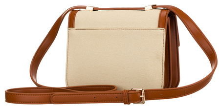 Torebka damska PTN DALIA Ecru-Brown