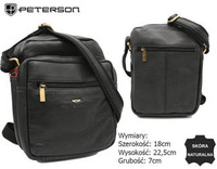 PETERSON leather bag PTN-376-NDM
