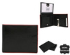 Men's leather wallet N79-VT-NLBLACK+RED
