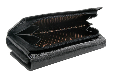 Portfel damski skórzany H29-1-SH9 Black