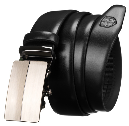 Pasek męski skórzany PTN 2772869 Black