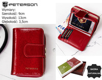 PETERSON PTN 425214-SH RFID leather wallet