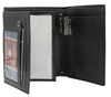 Men's leather wallet PTN N575-VT BLACK
