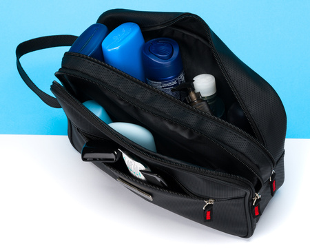 Men's travel toiletry bag PTN KOS-ME-6 Black