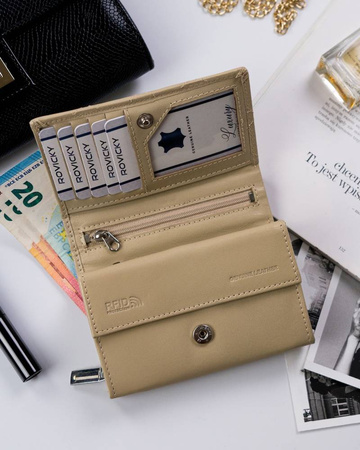 ROVICKY RFID leather wallet R-RD-02-GCL-Q