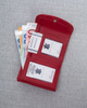 Portfel damski skórzany R-19-LFN Red