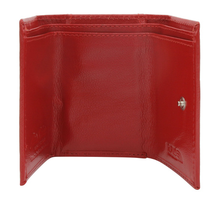 Portfel skórzany RFID PETERSON PTN RD-SWZX-86-GCL Red